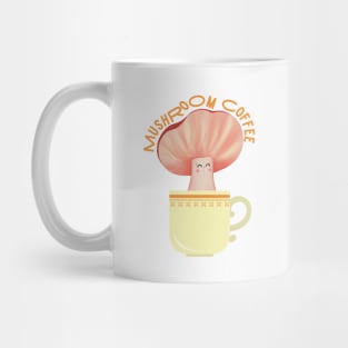 Mushroom in a cup of coffee Mug